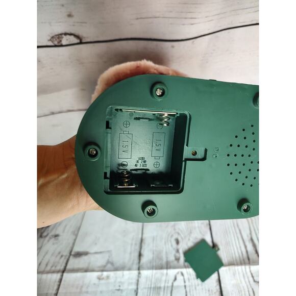 Santa Bear Musical Animated Lighted Suit Holding Candle 14" Vtg 1983 Avon Works - Picture 8 of 8